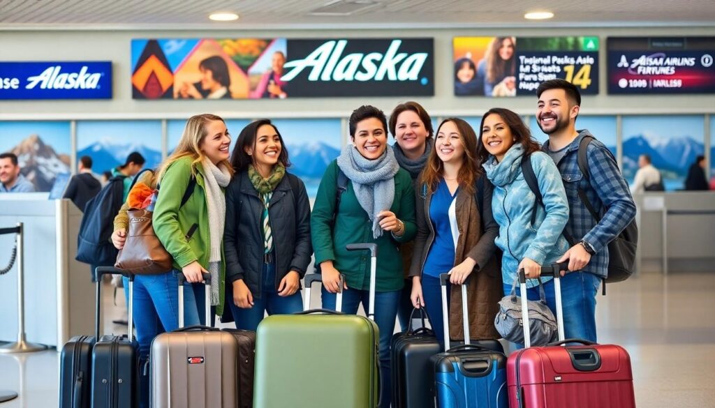 alaska airlines group travel
